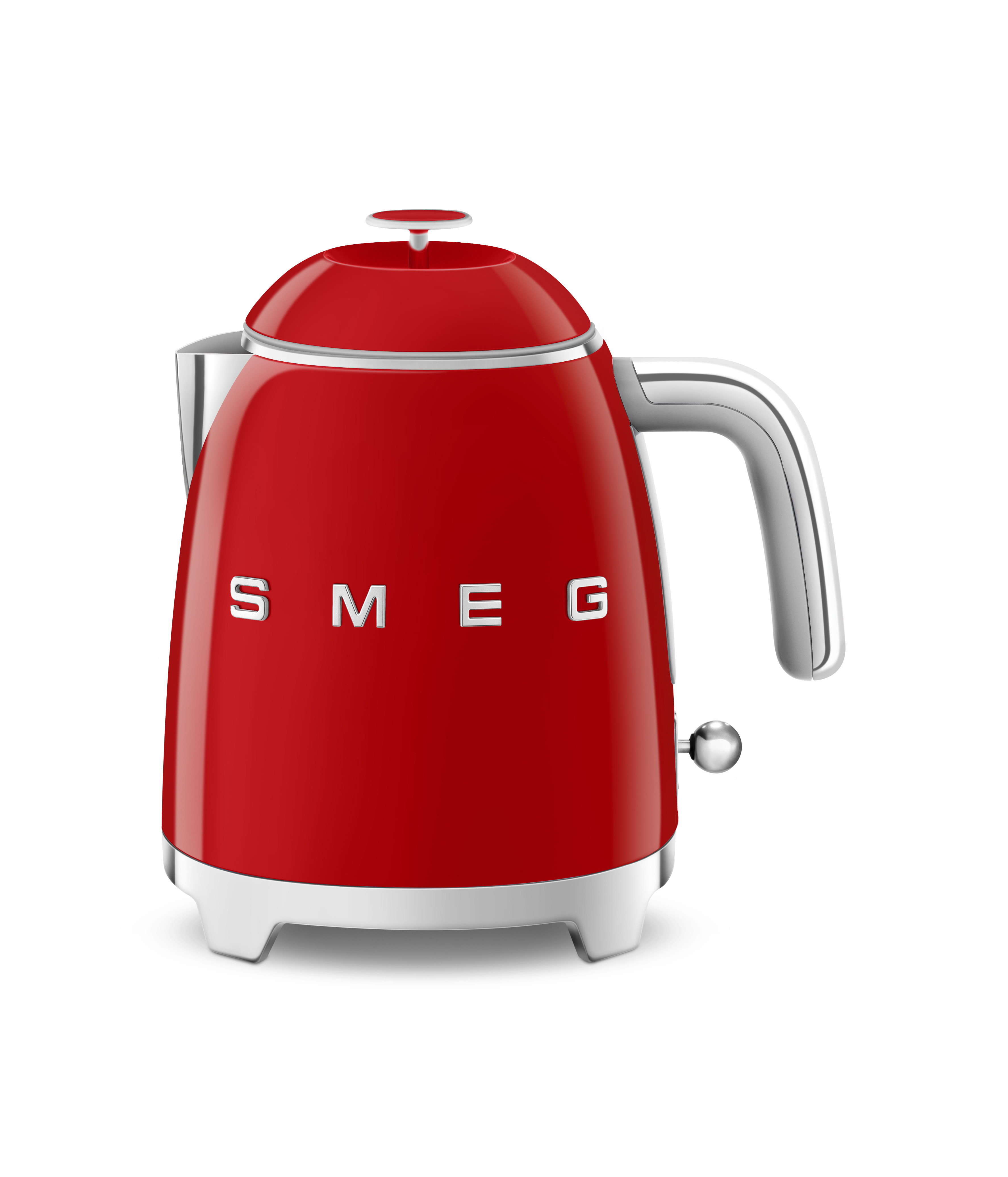 Bouilloire SMEG Mini - 1400 W - rouge - 800 ml - 3 tasses - KLF05RDEU