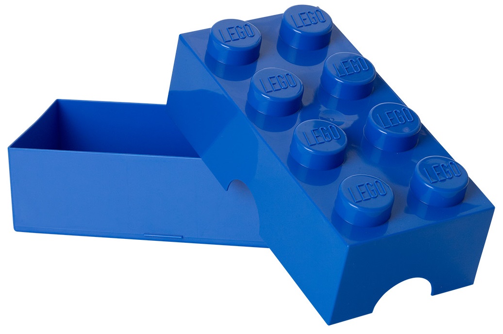 vier Noppen blau LEGO® 40240002 LEGO Lunchbox mit Henkel 