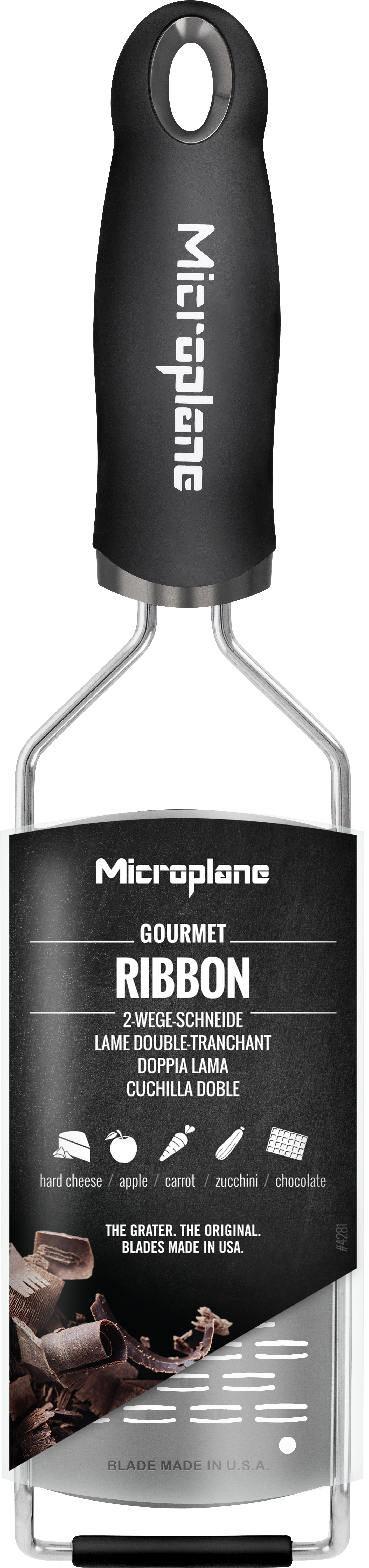 Râpe double tranchant Gourmet Microplane - Râpe double tranchant