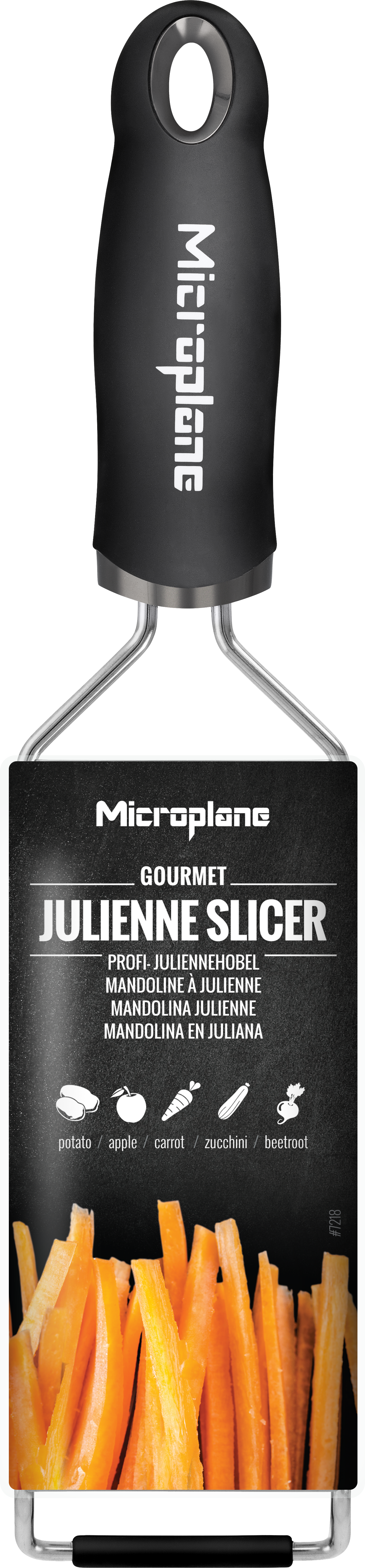 verontschuldiging Promotie bron Microplane Juliennesnijder Gourmet RVS kopen? | Cookinglife