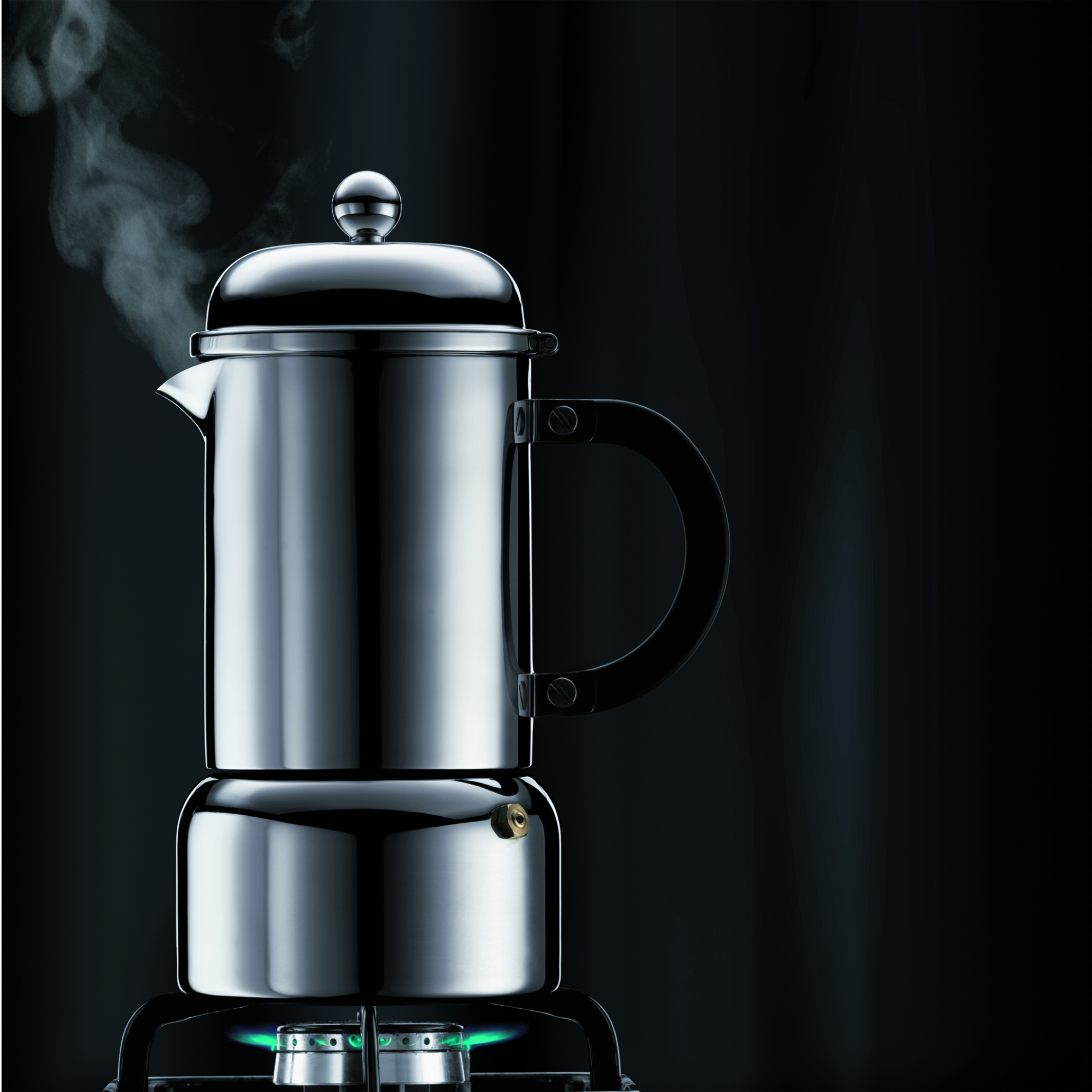 Bodum Espresso Maker Chambord Stainless Steel 6 Cups Free shipping