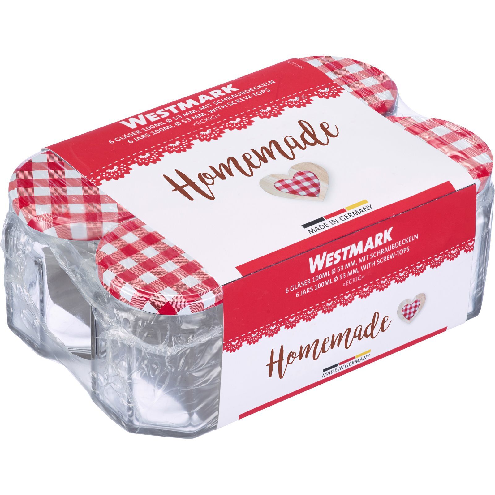 Westmark Marmeladenglas - ø 5.3 cm / 100 ml - 6 Stück kaufen? Bei | Fermentationsgläser