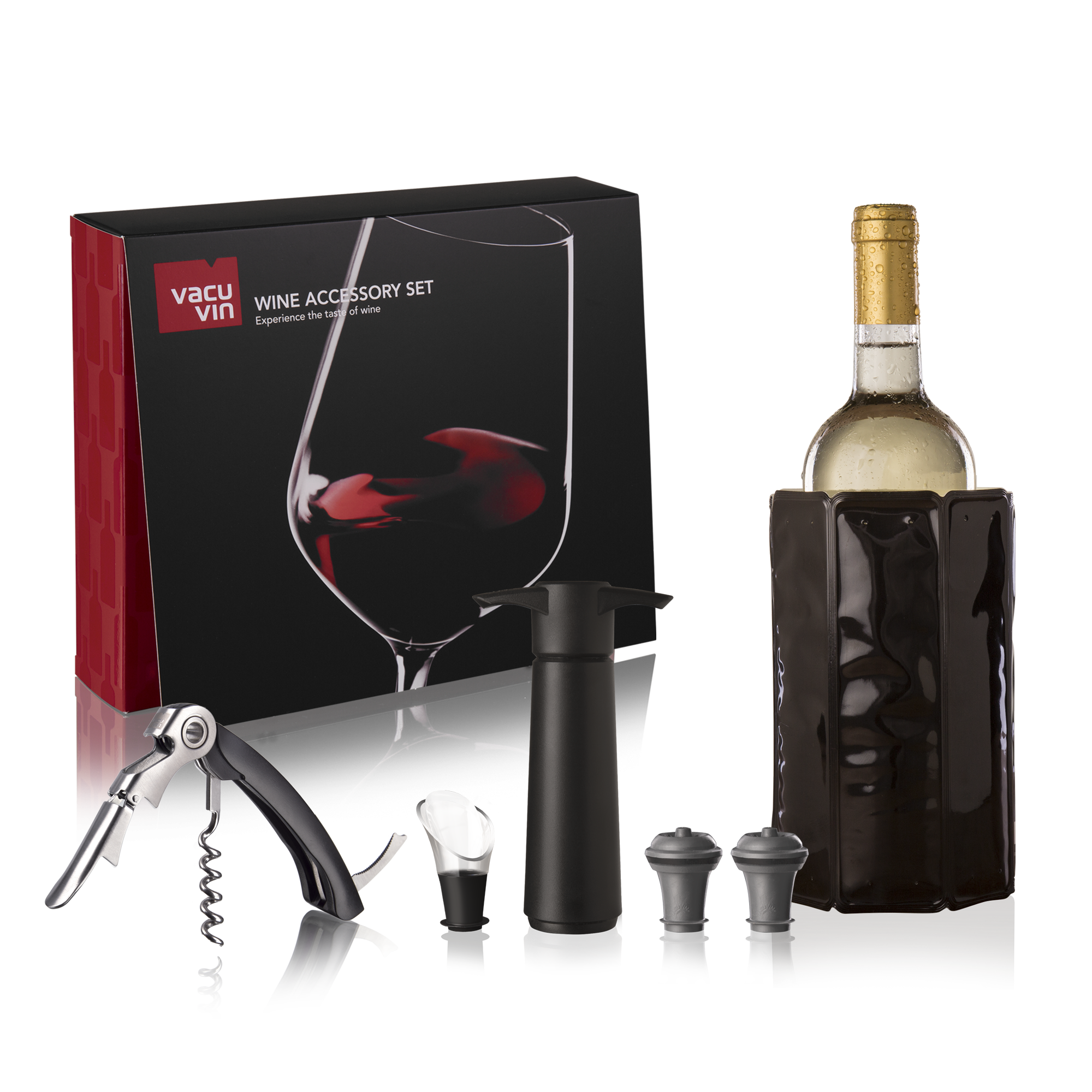 Suri Samengroeiing deksel Vacu Vin Wine Accessory Set kopen? | Cookinglife