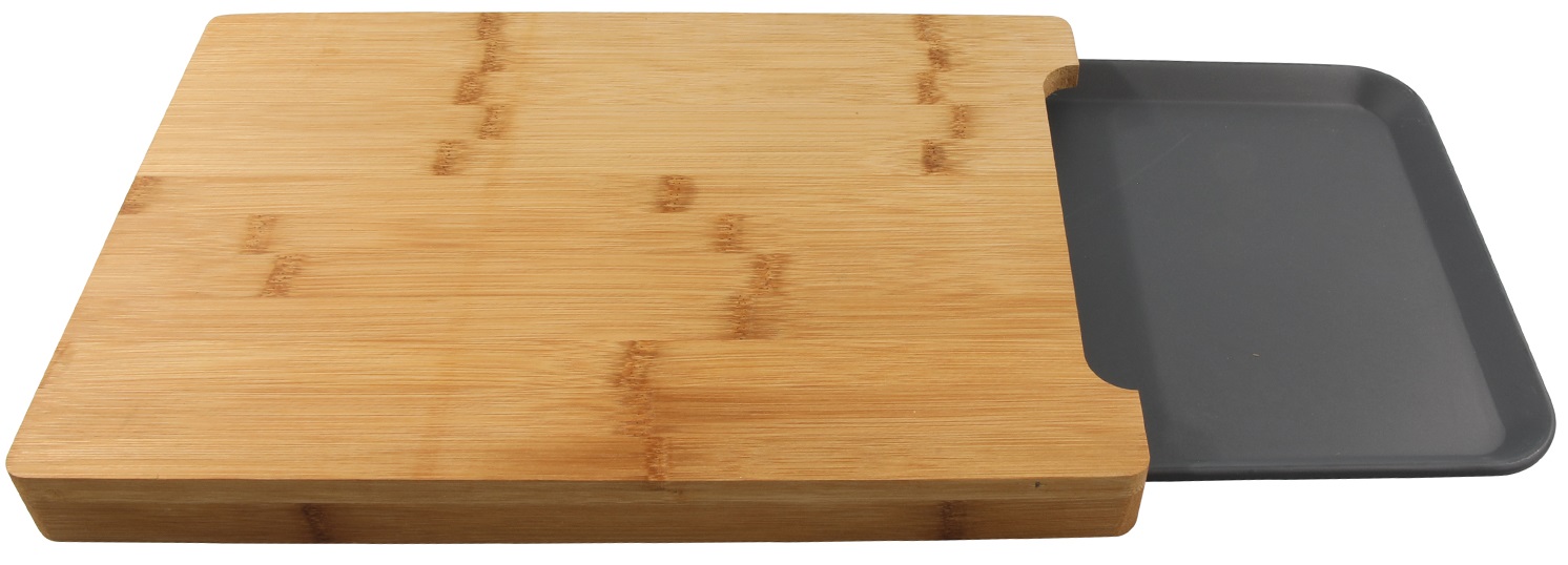 knoop landbouw Geruststellen CasaLupo Bamboe Snijplank Organic - met Opvangbak 38 x 26 cm kopen? |  Cookinglife