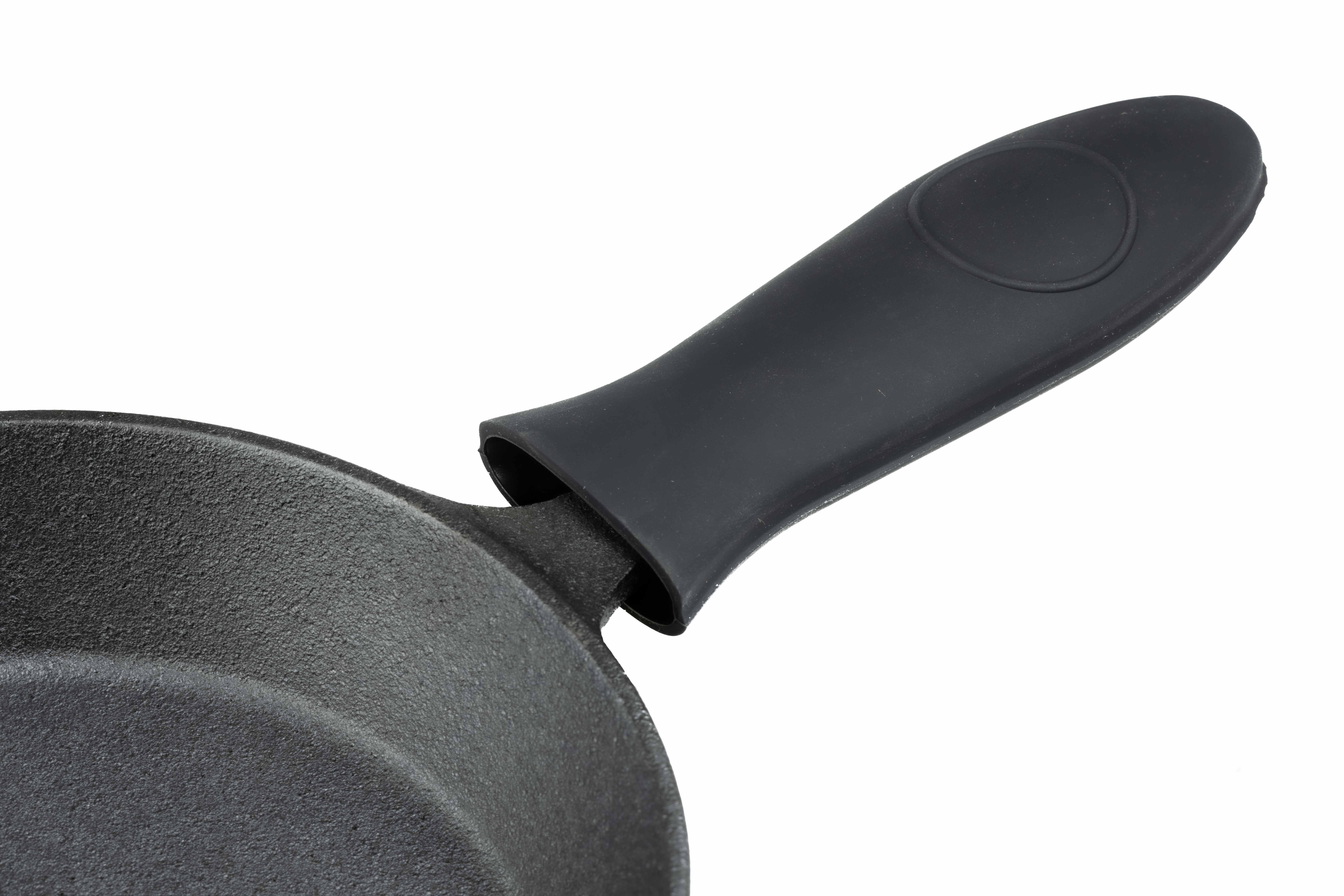 Olla de hierro fundido para hornear pan de 24 cm – 3,5 L, cacerola de hierro  fundido esmaltada para cocer, hornear y freír, con tapa de inducción (3,5  L, azul) : : Hogar y cocina