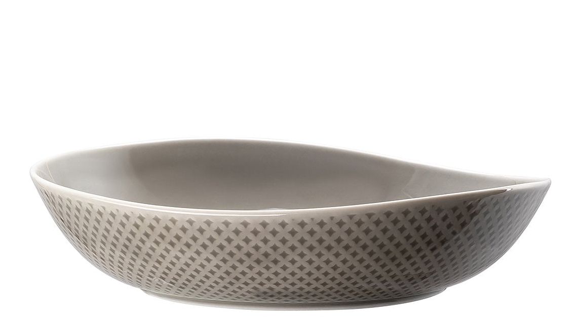 Rosenthal Junto Teller 22 flach pearl grey pearl grey ø 22 cm
