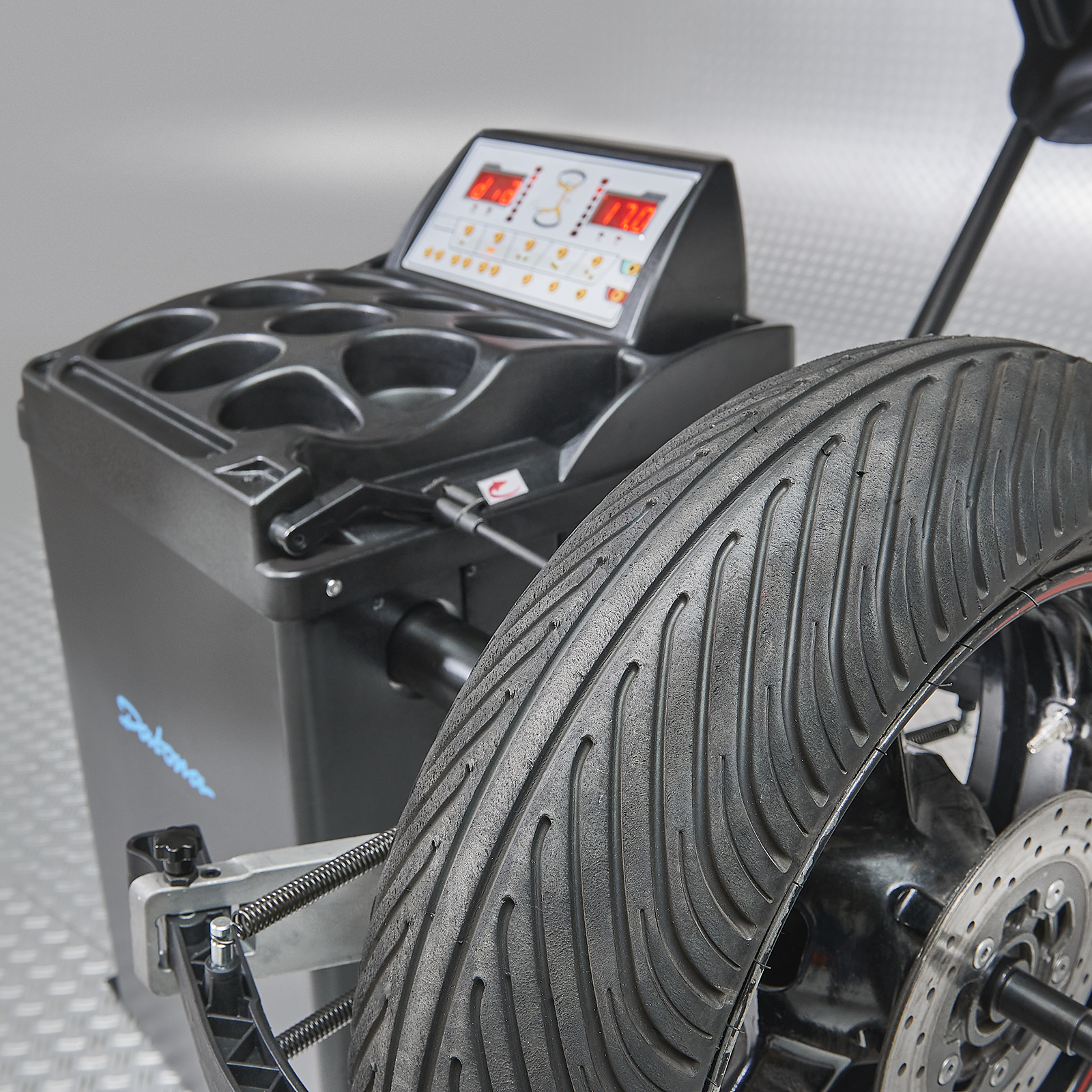 Support pour équilibrage statique pneus motos