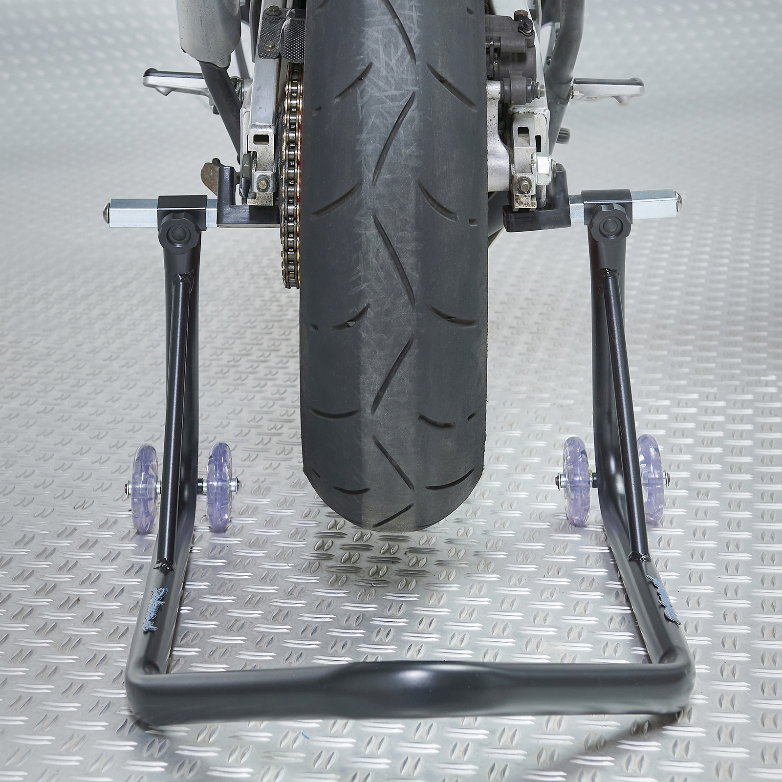 Béquille AR Alu Support moto spécial hivernage solide stable - D24196 -  Accessoires
