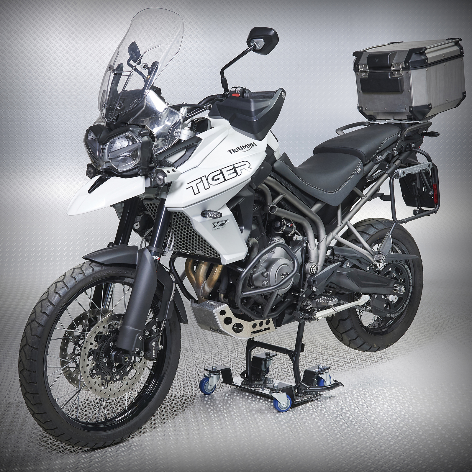 MOTOMOVE® BC2 - Béquille Centrale - Range moto pour 2 roues 