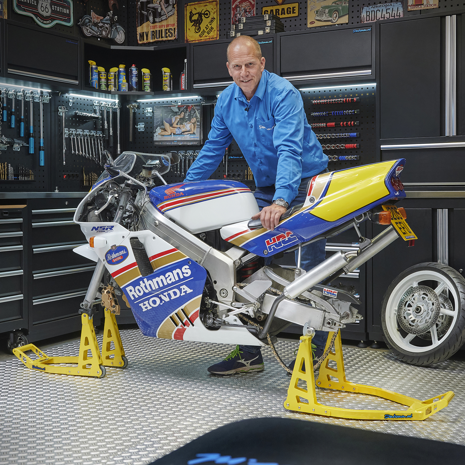 Bequille Avant Ajustable Moto Motocross Garage Reparation Atelier  Universelle