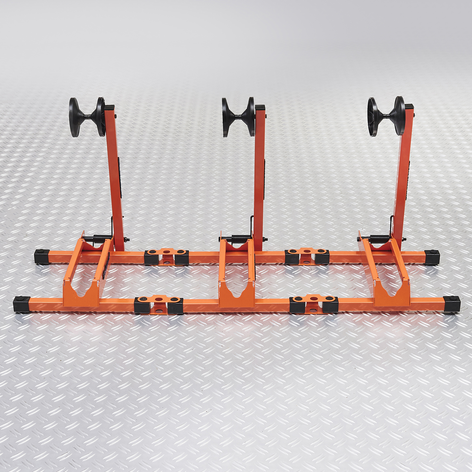 Support de vélo orange - 3 pièces
