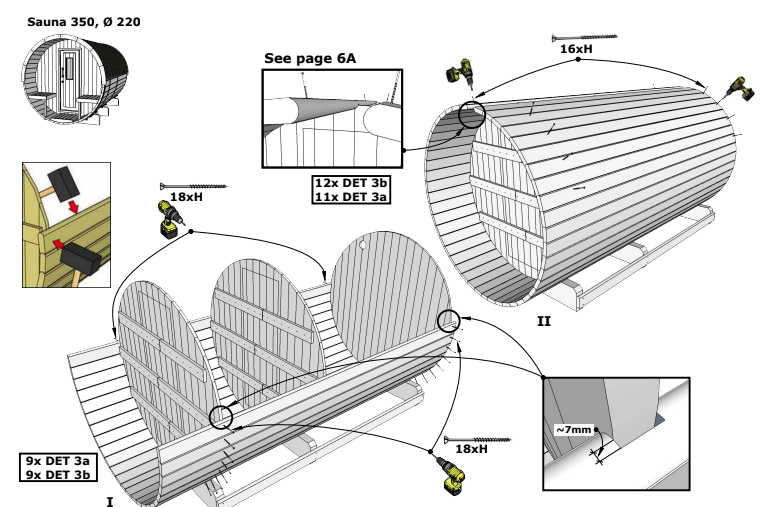 houten sauna in de tuin opbouwen tips