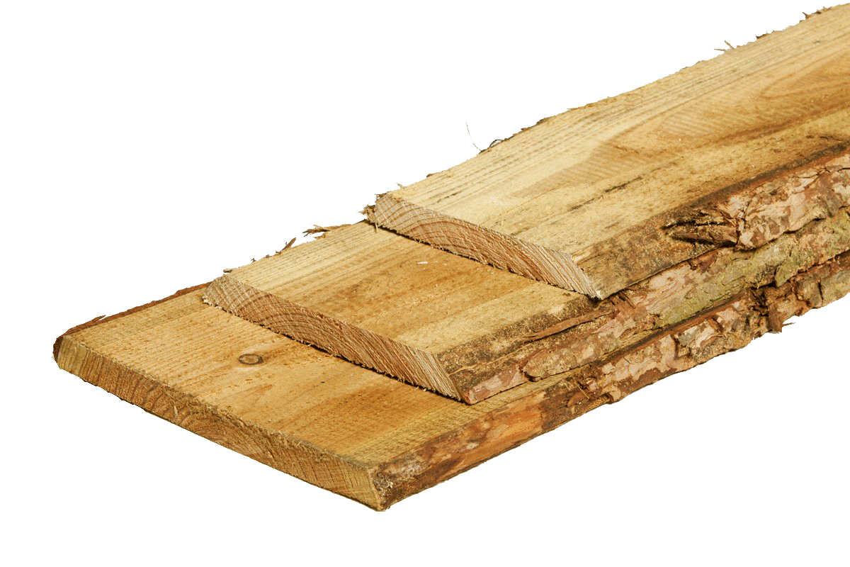 noot Geroosterd paneel Boomstamplank 2.50 en 4 meter Douglas hout Schaaldeel 250/400 cm