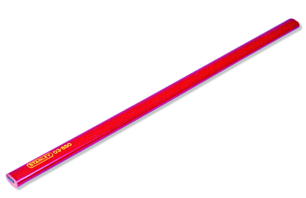 Stanley potlood rood - 17 cm