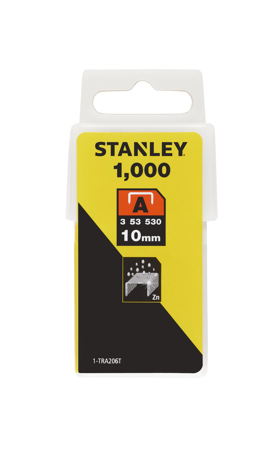 Stanley nieten type A 10mm 1000 stuks