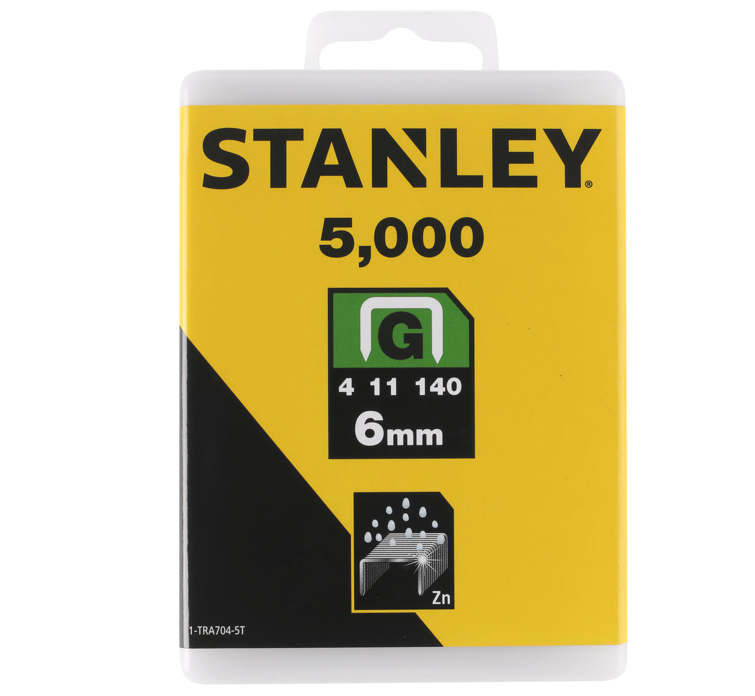 Stanley nieten type G 6mm 5000 stuks