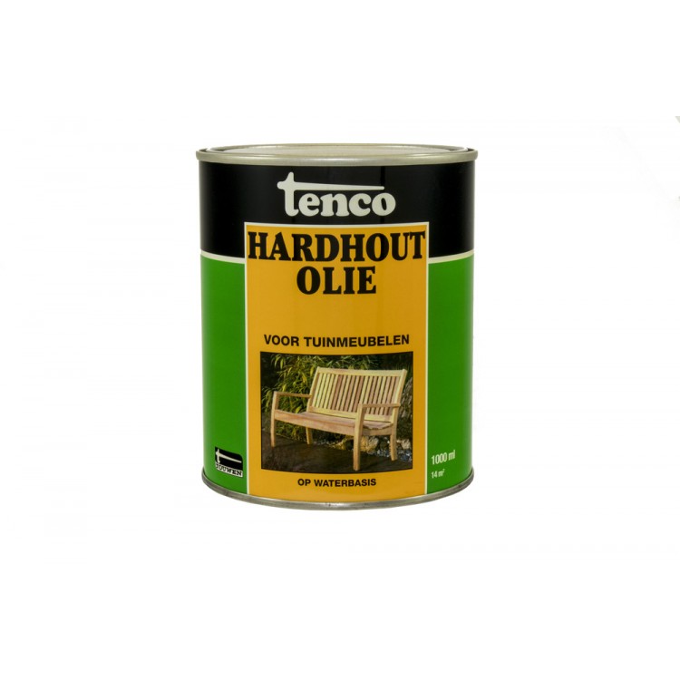 Tenco Hardhoutolie Transparant/Naturel 1 Liter