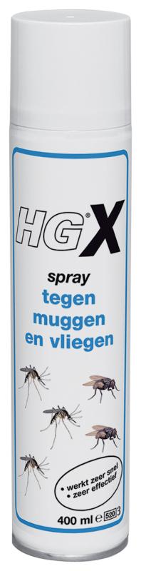 HG Anti Muggen/Vliegenspray 400 ml