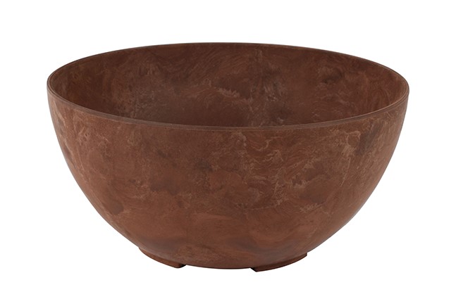Artstone Bowl Fiona oak D25 H12 