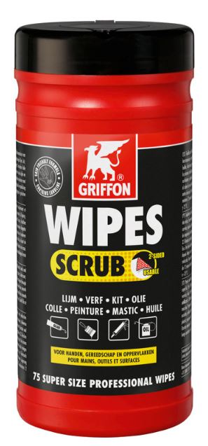 Griffon scrub wipes dispenser à 75 st