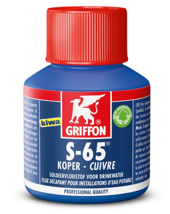 Griffon s65 Cu KIWA soldeervloeistof flacon à 80 ml