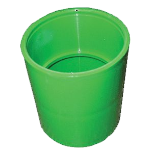 PVC lijmmof groen, CAI, 110mm
