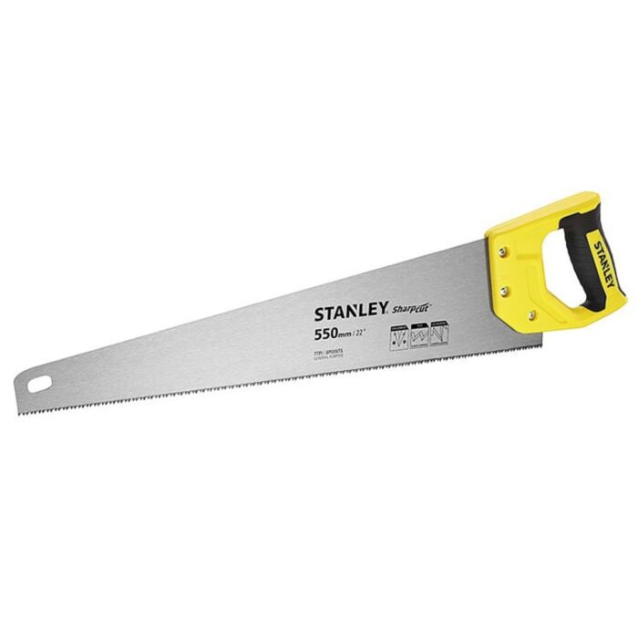 Stanley handzaag SharpCut 550mm 11T/inch