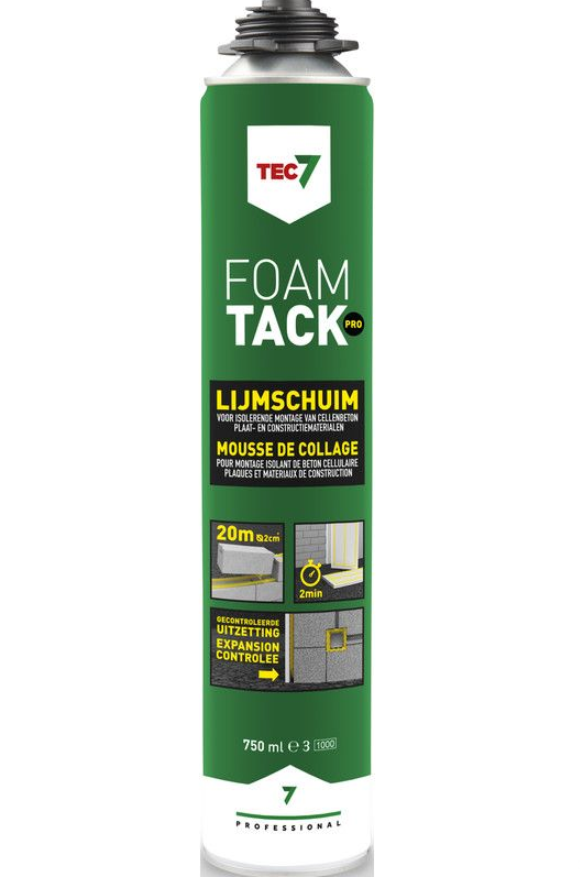 Tec7 FoamTack lijmschuim 750 ml