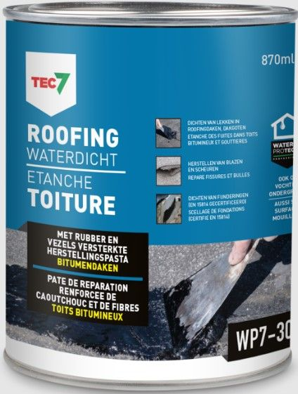 Tec7 Roofing waterdicht blik 870ml