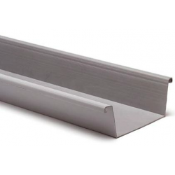 S-lon PVC bakgoot 180mm 4 meter grijs