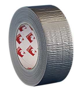 Pe gecoate textiel duct tape, tyPe economy, grijs, b = 50 mm, l = 50 m, per rol