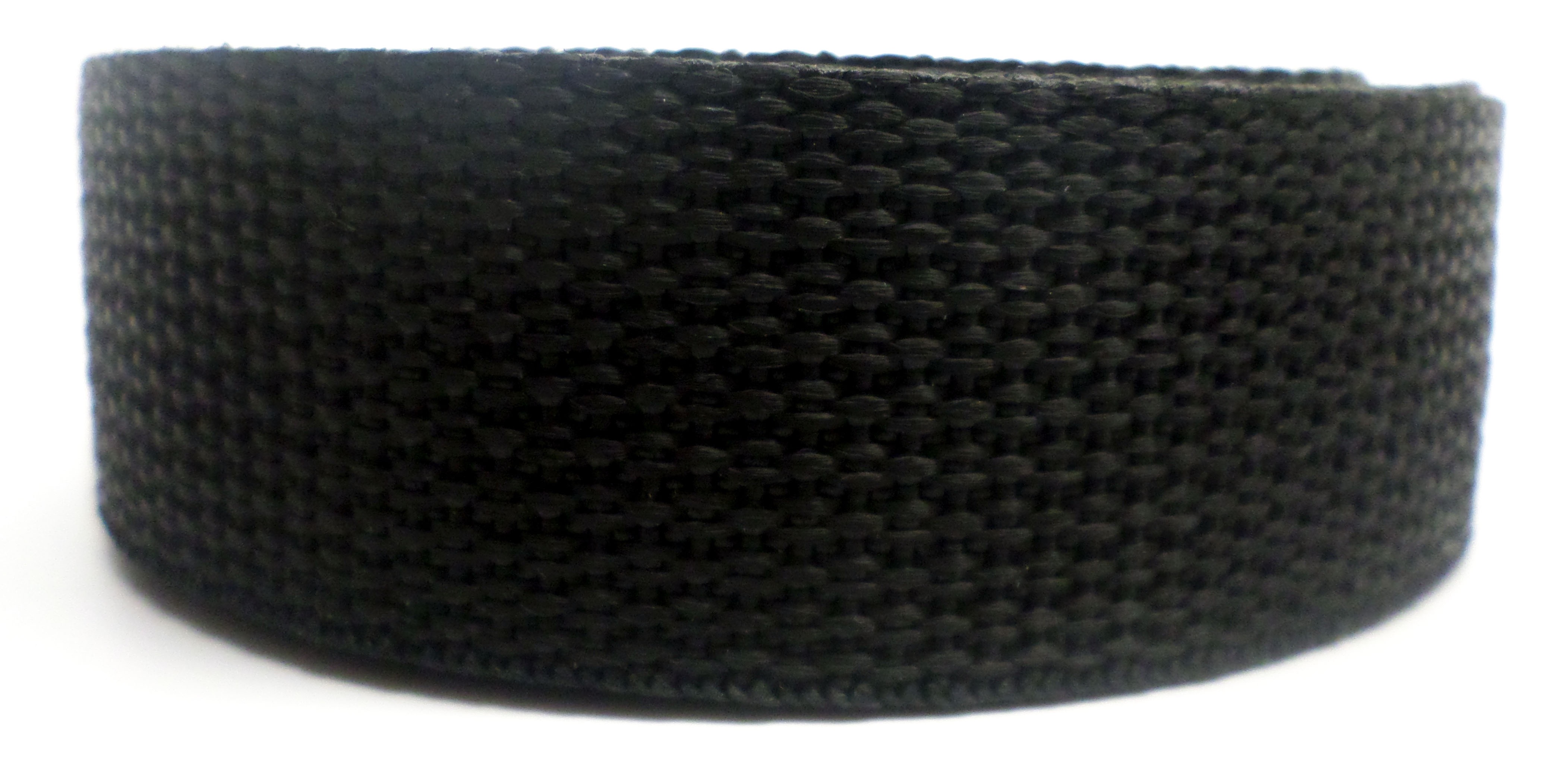 Band zwart 40 mm op rol 50 meter