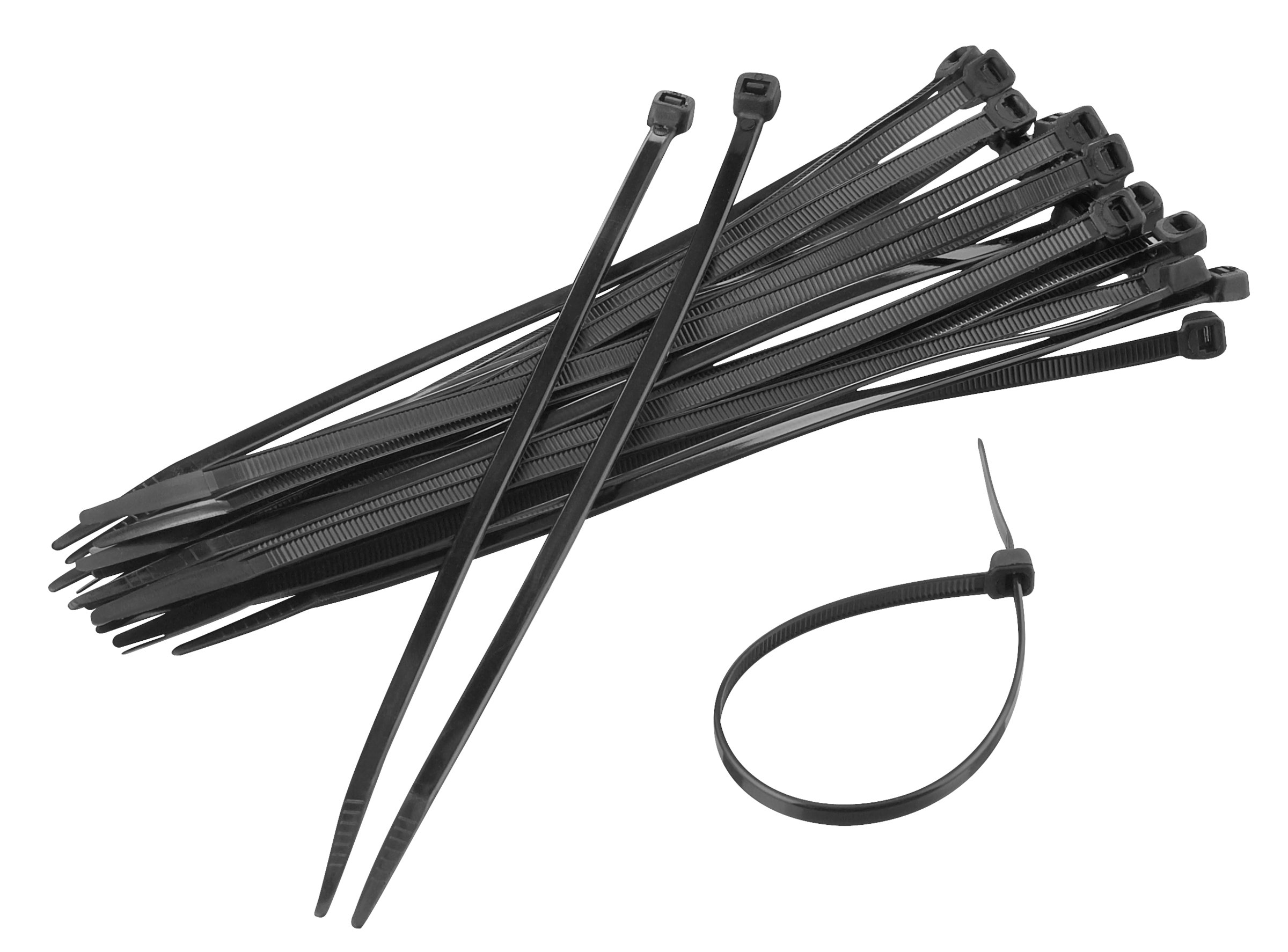 Kabelbinders 530 x 4,8 mm zwart per 10 stuks