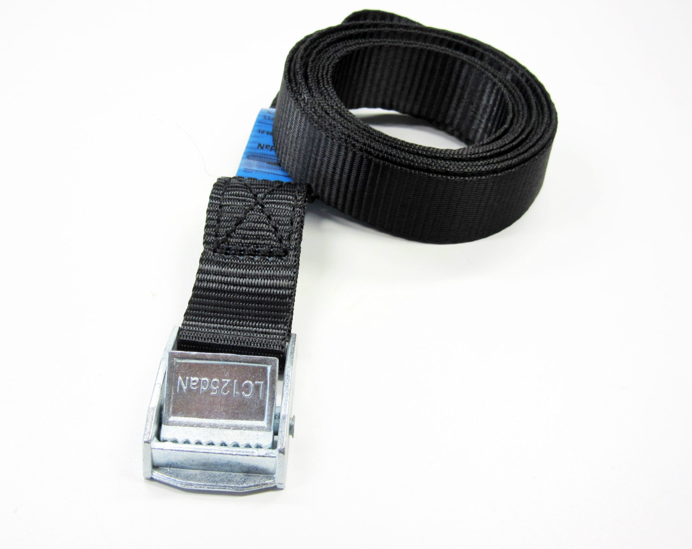 Spanband 25 mm zwart 10 meter