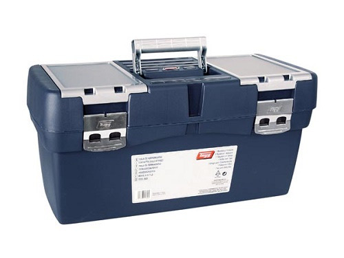 Tayg gereedschapskoffer 55 cm polypropyleen blauw/grijs