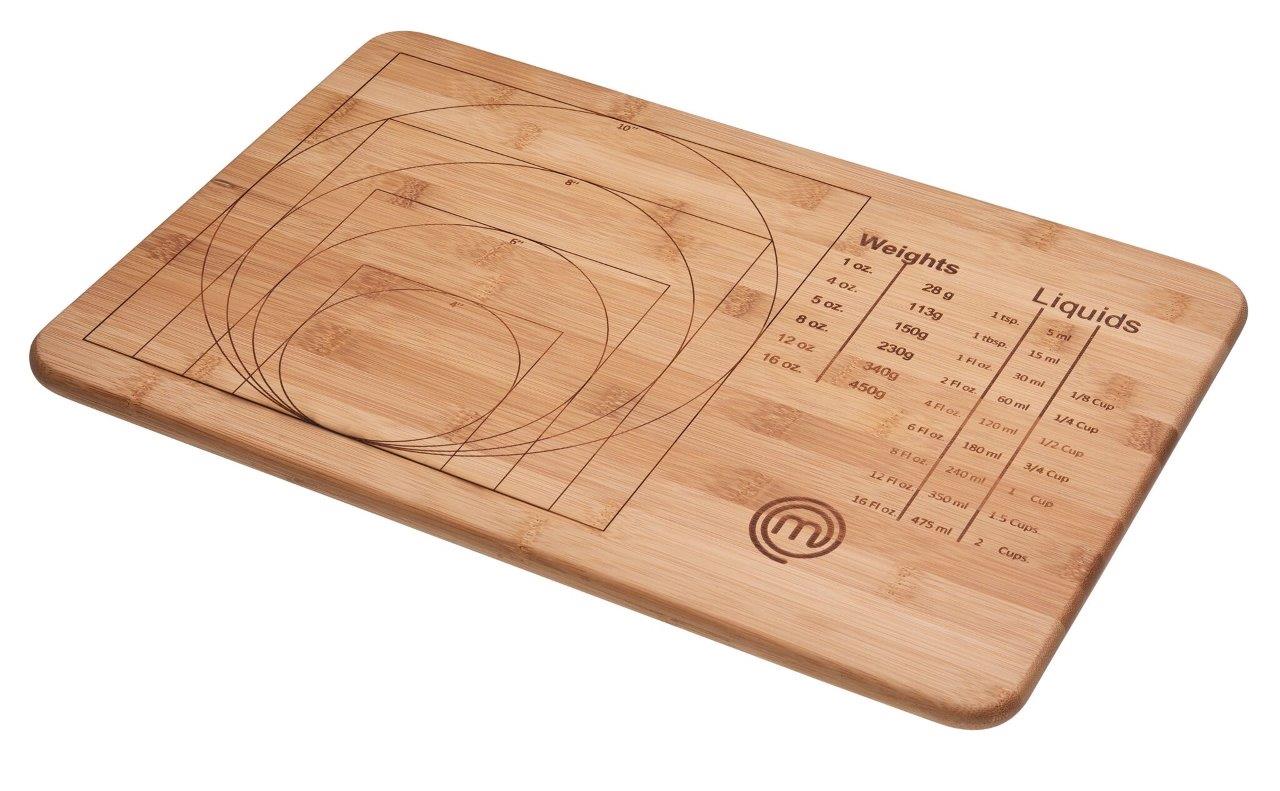 MasterChef Bamboo Weights and Measures Cutting Board