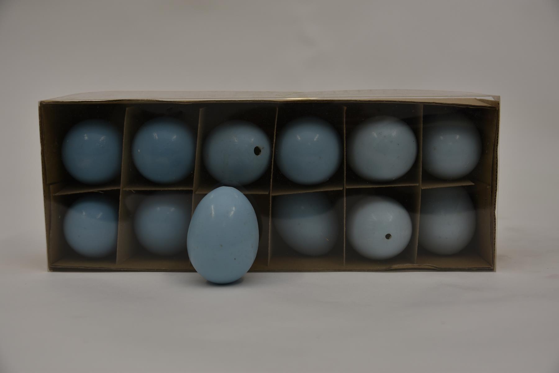 Doos Kippeneieren Blauw Mix - 12 Stuks