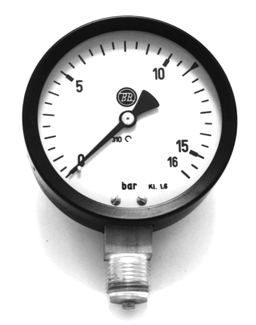 Drukmeter a.a. Ø mm [hydrofoor] Tyleenslang