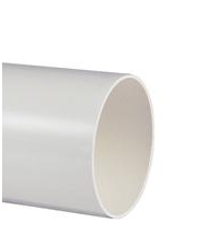 Verzending Bijzettafeltje poort PVC buis wit dunwandig 110 x 2,2mm lengte 5 meter - PVCbuis