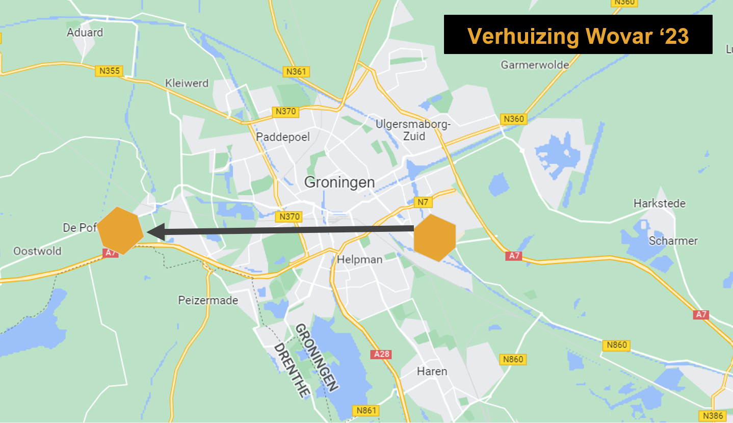 Plattegrond verhuizing Wovar