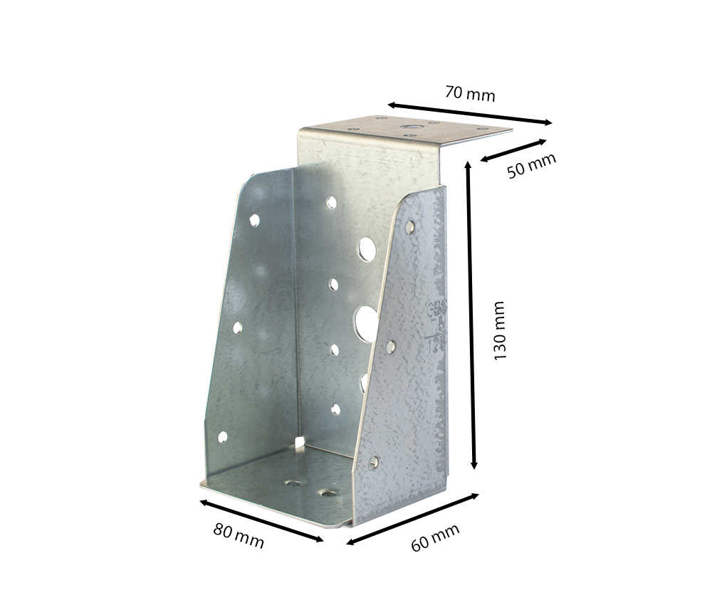 Balkdrager Verzinkt  voor 75 x 125 mm Balken Kopen Wovar