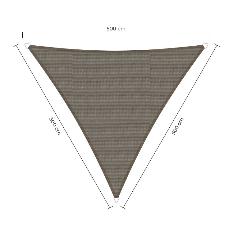 KONIFERA Sonnensegel »Dreieck« 500x500x500 cm B72946918 UVP 49,99 € 