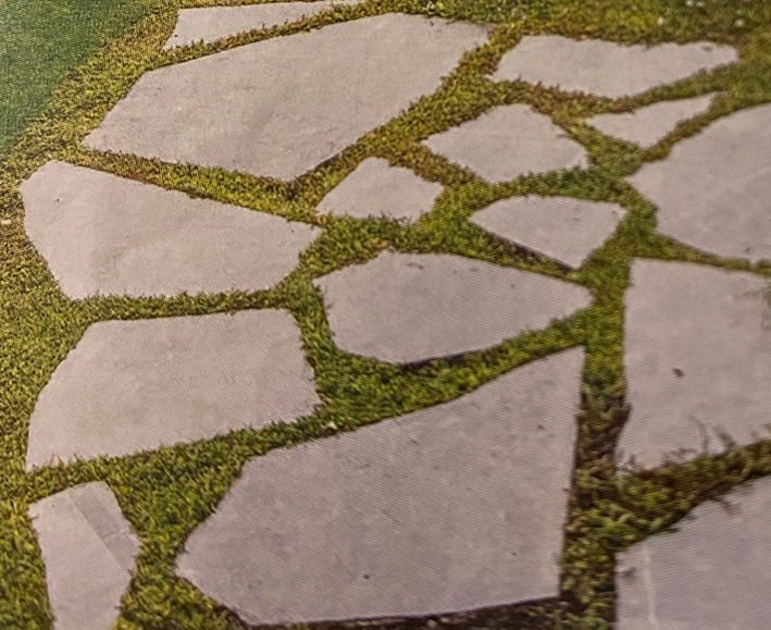 Koningin Communisme Airco Natuurlijk Tuinpad maken van flagstone natuursteen tegels & lage tuinplanten