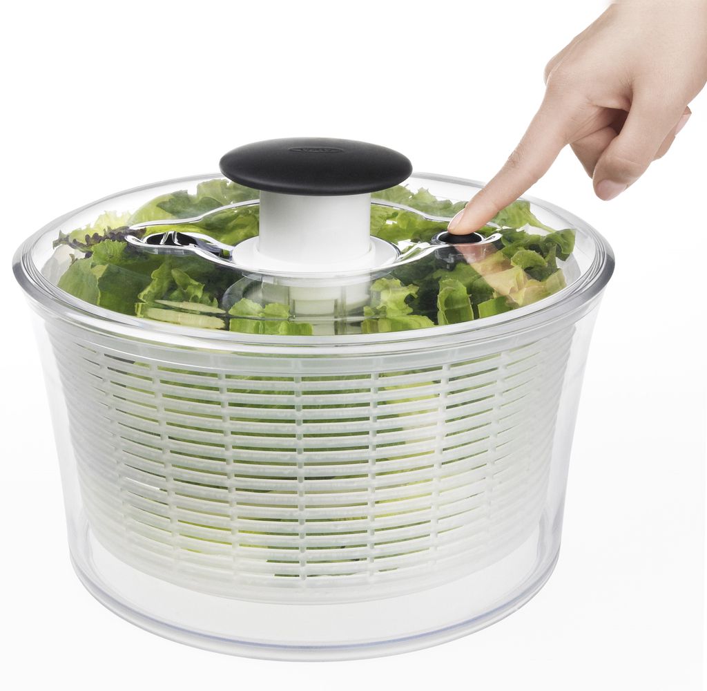 Oxo Mini-essoreuse À Salade 21 Cm - Good Grips - Toute l'offre ustensile de  cusine BUT