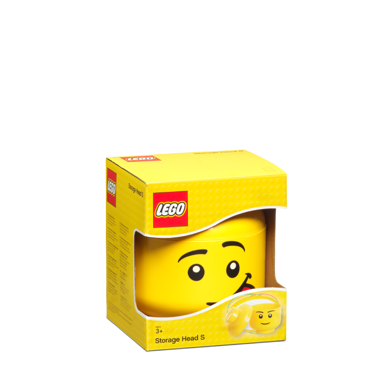 Triviaal Verwacht het kussen LEGO® Opbergbox Hoofd Silly Ø 16 x 18.5 cm Kopen? | Cookinglife