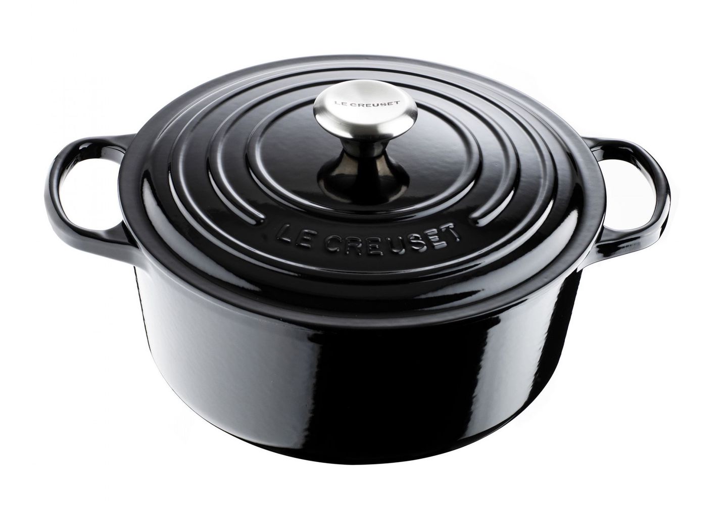 Le Creuset Casserole Pan Signature Satin Black ⌀ 26 cm | Free shipping