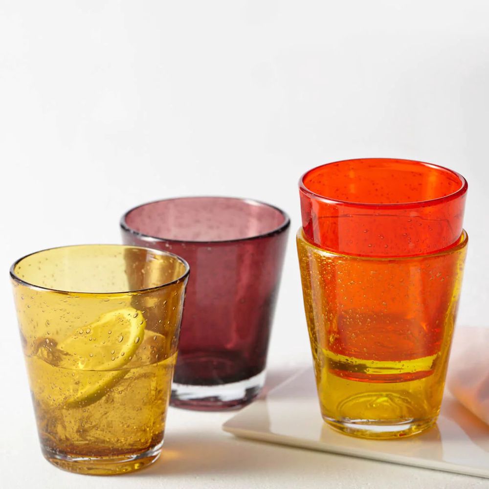 Afgeschaft vrijgesteld spijsvertering Leonardo Waterglas Burano Oranje 330 ml kopen? | Cookinglife