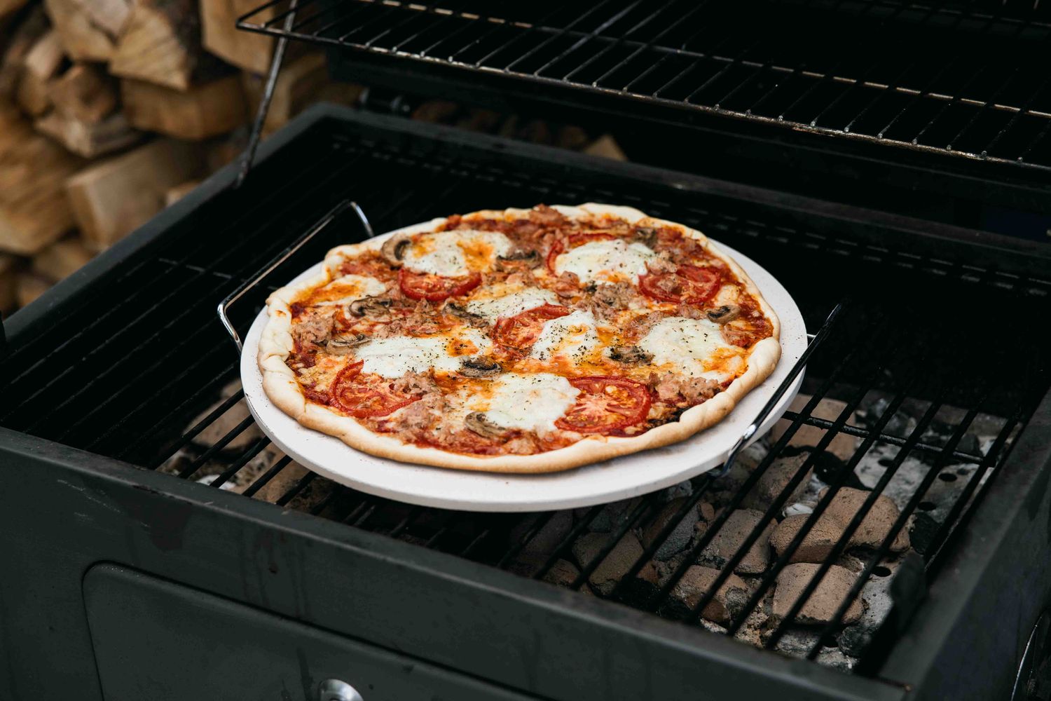 Poëzie Boekwinkel kool CasaLupo Pizzasteen Italian ø 33 cm met serveerrek kopen? | Cookinglife