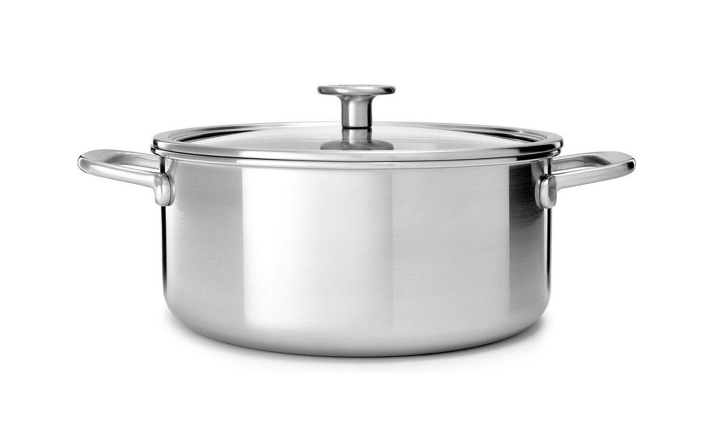 KitchenAid Kookpan Stainless Steel ø 24 cm / 4.9 Liter kopen? | Cookinglife
