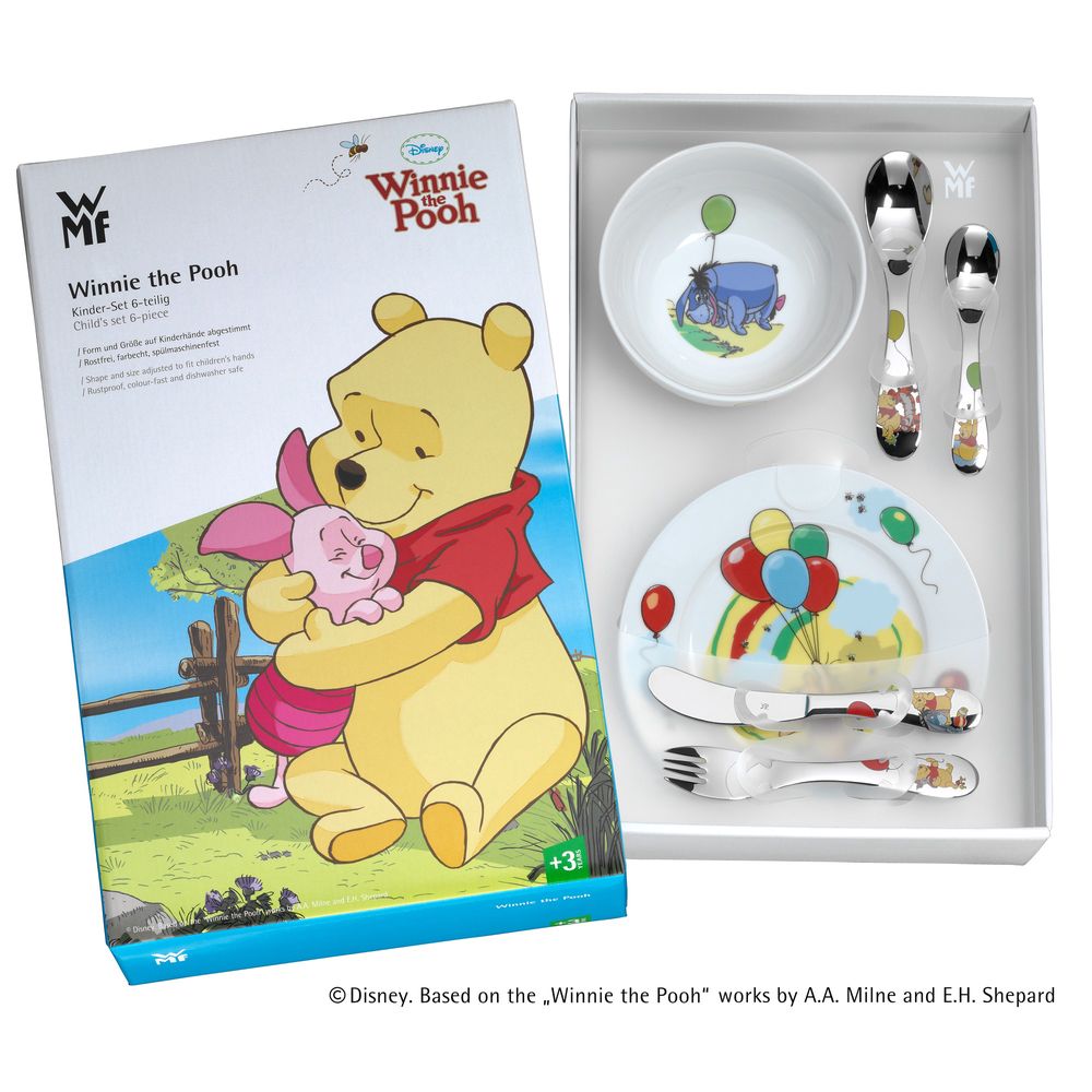 Coffret vaisselle WMF 6 pièces pour enfants Safari